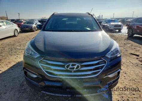 2017 Hyundai Santa Fe Sport из США, поврежденный, VIN 5XYZUDLB1HG444686